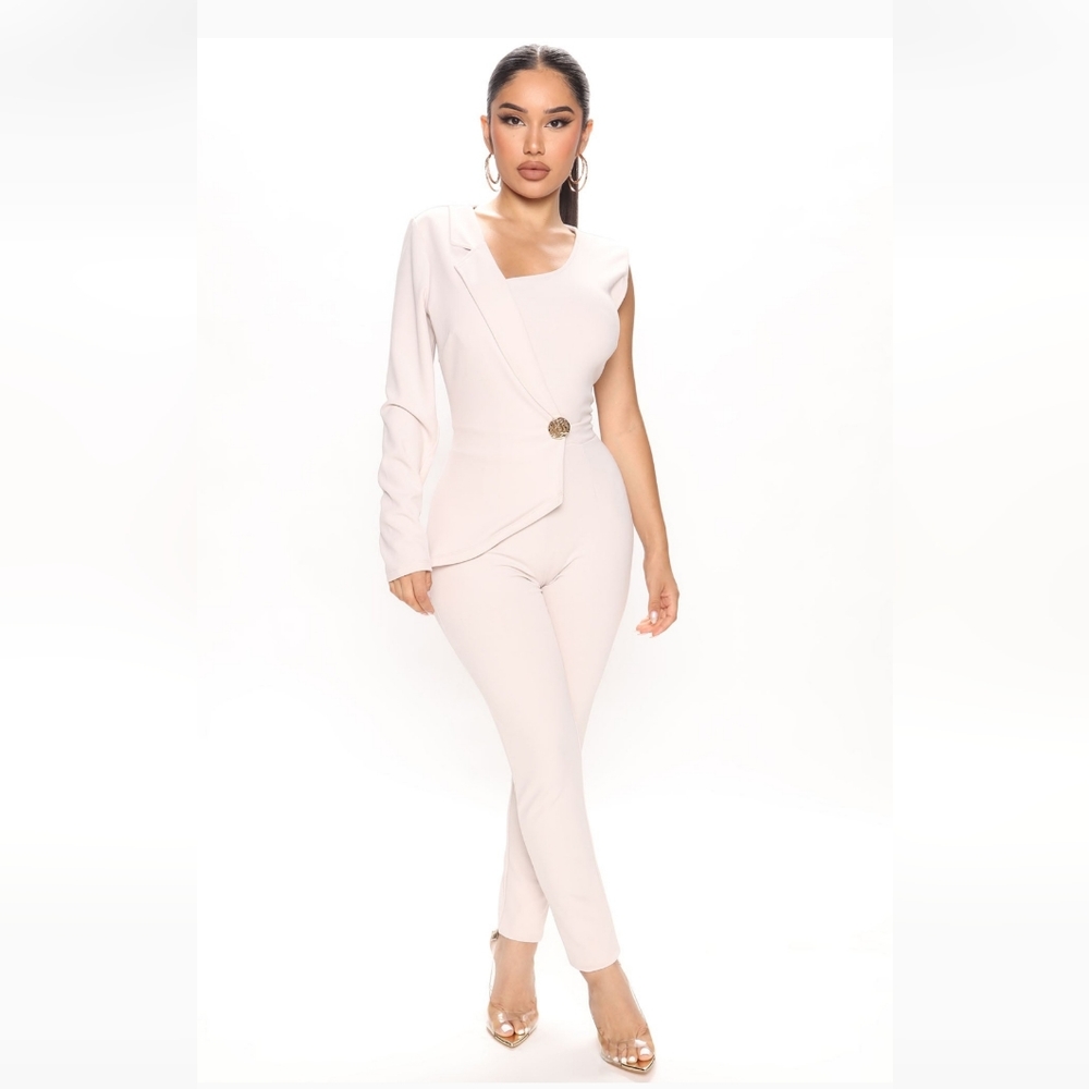 Blazer One Sleeve Jumpsuit
